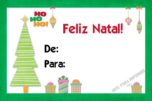 Tag de Natal 7